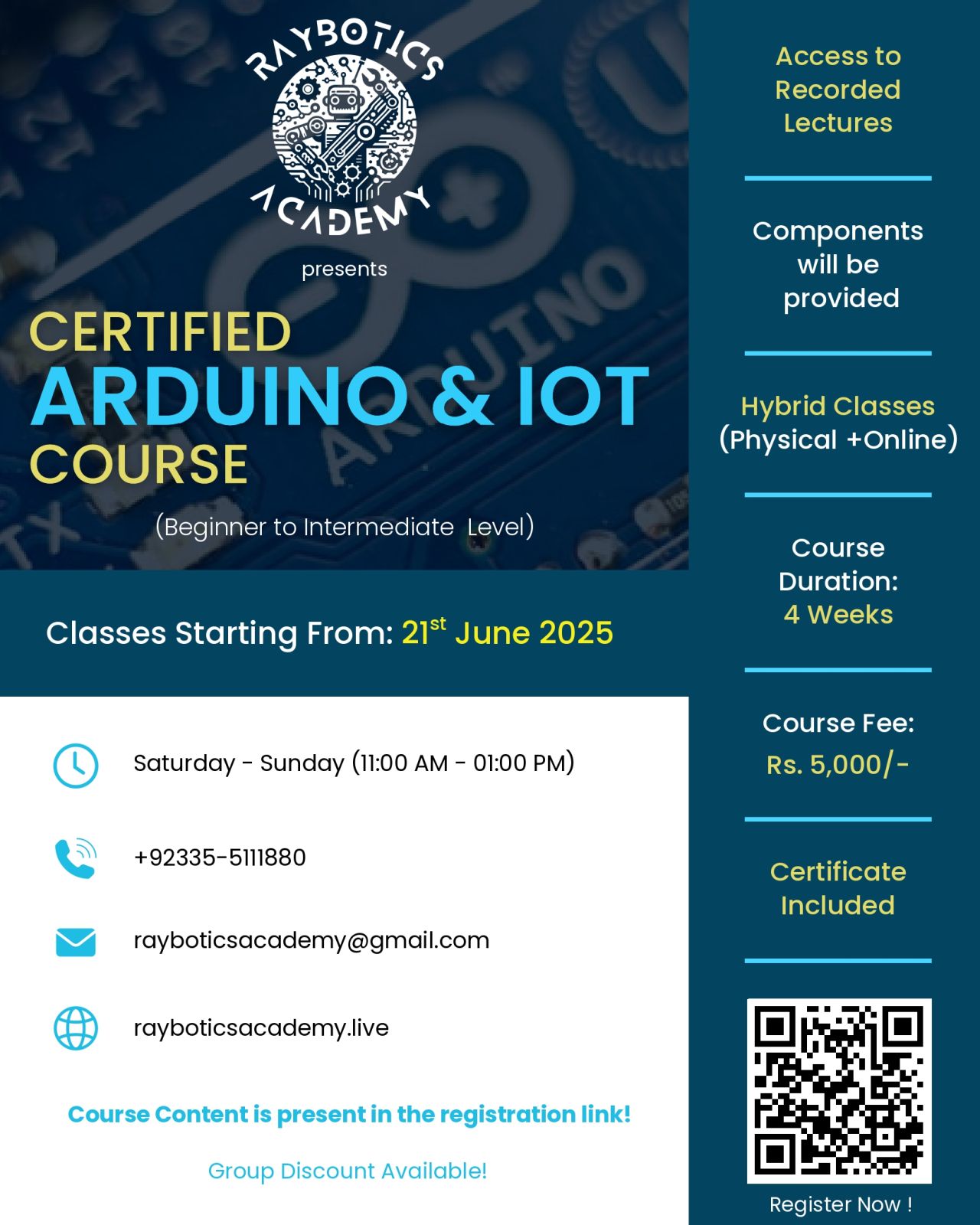 Arduino & IOT Course
